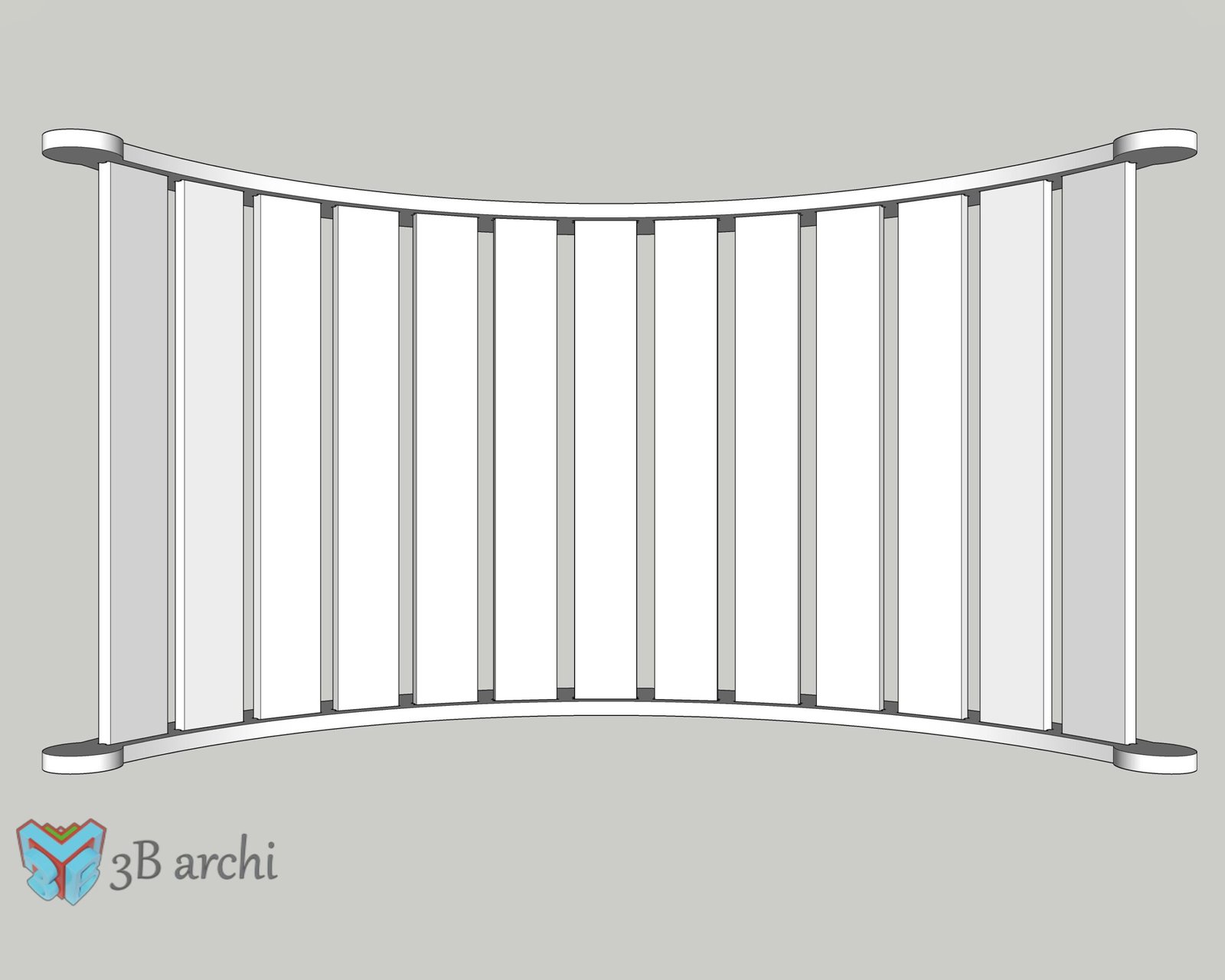 Floor rocking chair, Modern Wooden Rocking Chair, Rocking chair plan, Digital file for cutting DWG, DXF, Custom Furniture, Vector files - Image 4