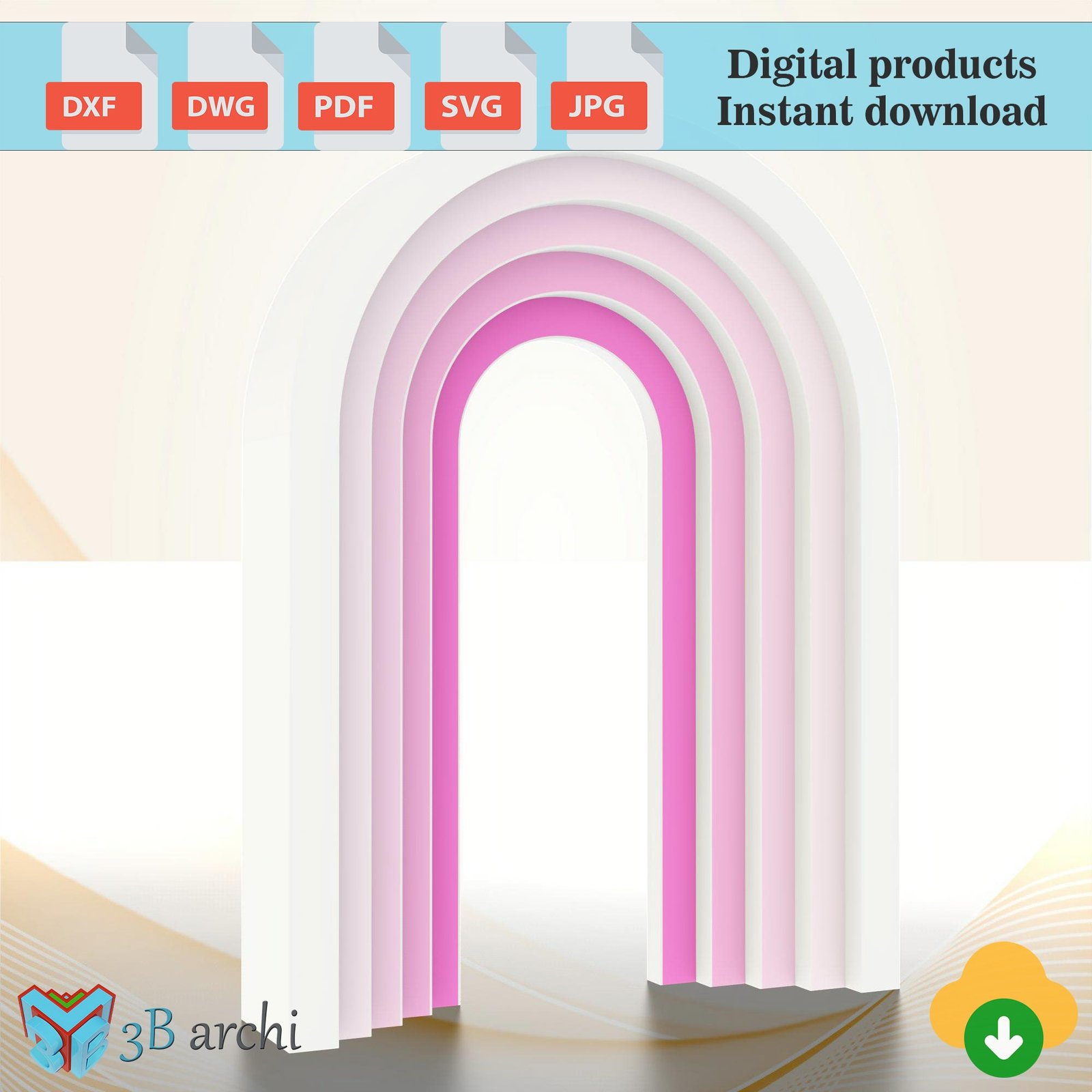Custom CNC Design Service: 3D Model, Vector Drawing (dxf, dwg, pdf, SVG, jpg) - Image 2