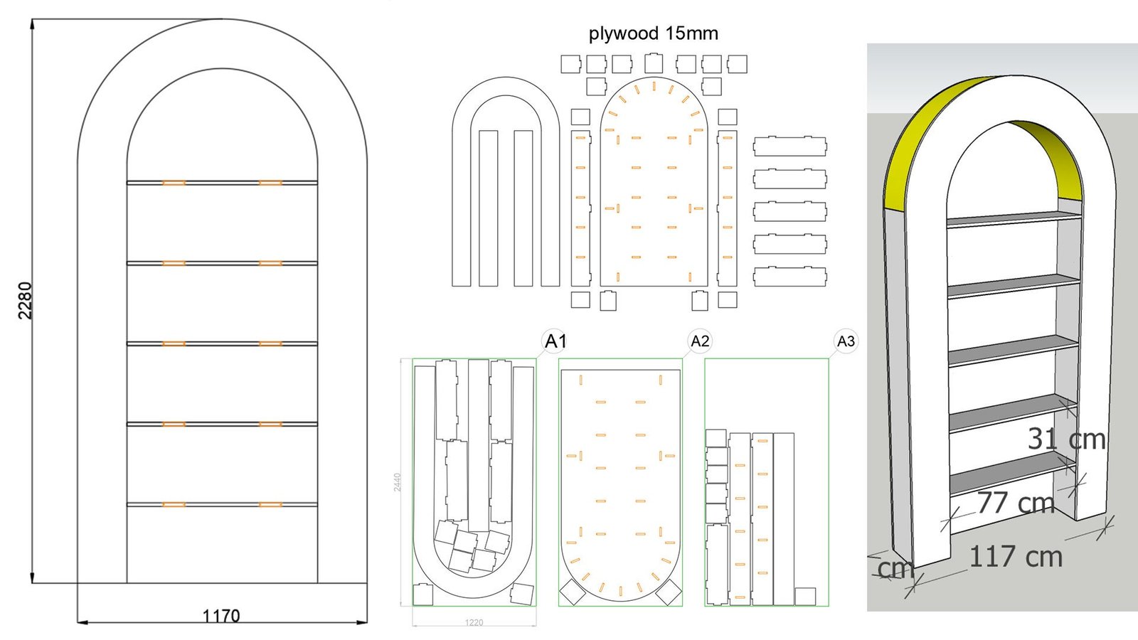 Custom CNC Design Service: 3D Model, Vector Drawing (dxf, dwg, pdf, SVG, jpg) - Image 8