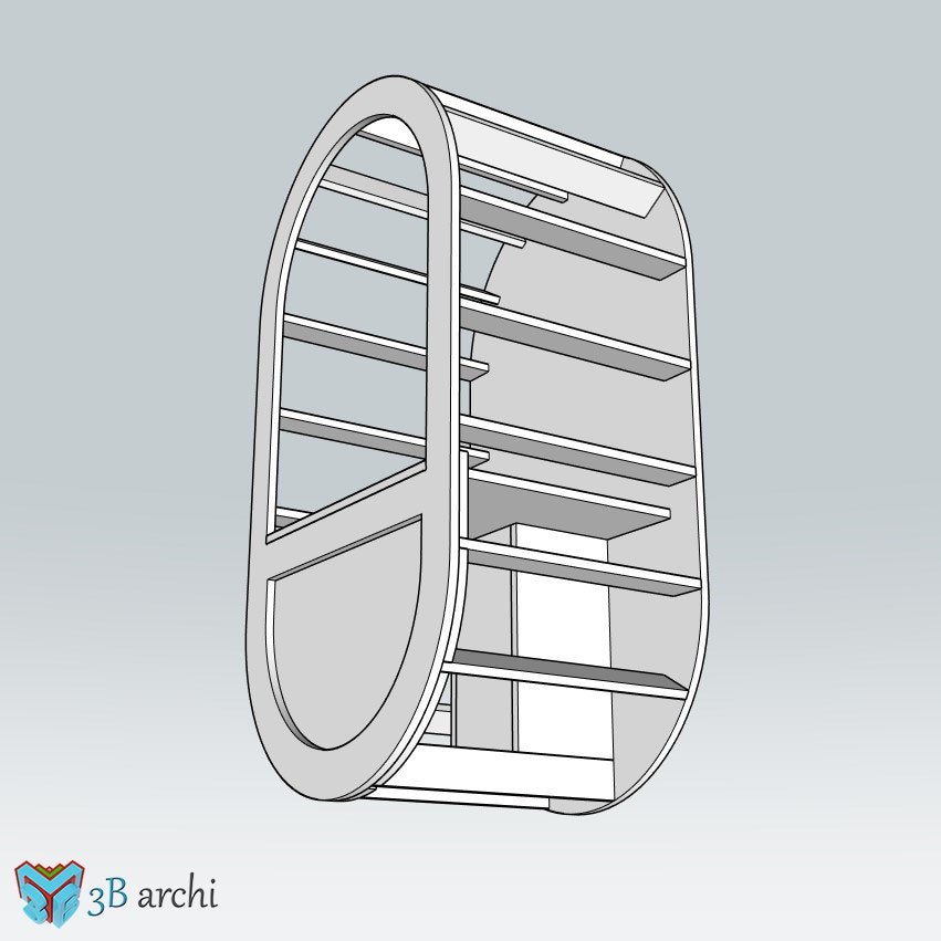 Vintage Phone Booth Prop CNC Cutting File (Digital Download) - Image 7